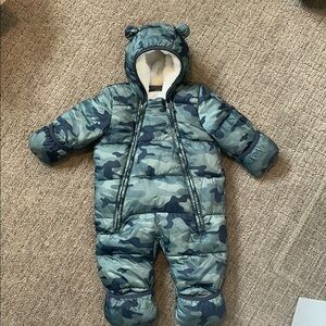 Baby Gap Camouflage Baby Snowsuit